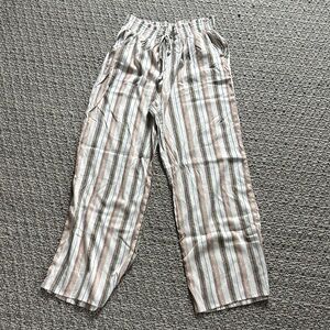 Joe B Multicolor Elastic Waist Pants